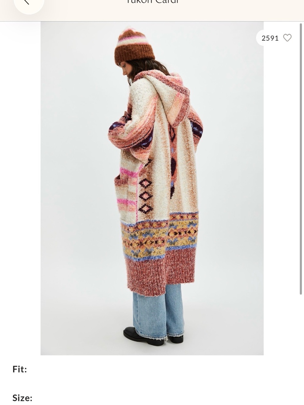 Free People Yukon Cardi